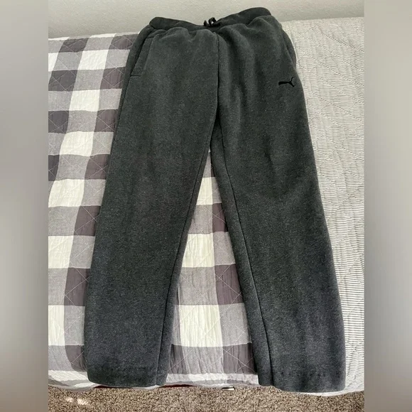 Puma Gray & Charcoal Sweatpants Set, like new. - Picture 2 of 16